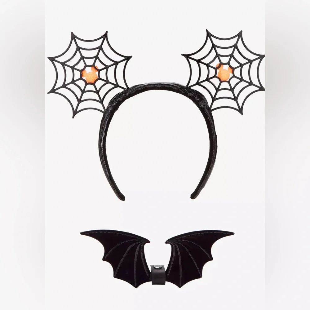 Loungefly Disney Minnie Spider Web Bat ears